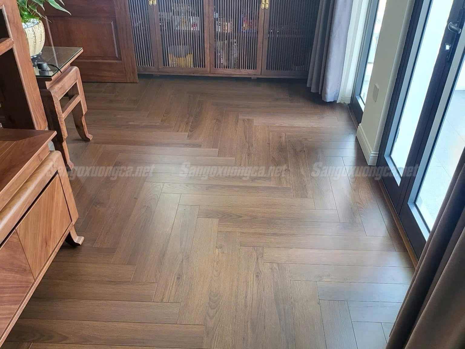 Sàn gỗ Xương cá Avallon KBR 393