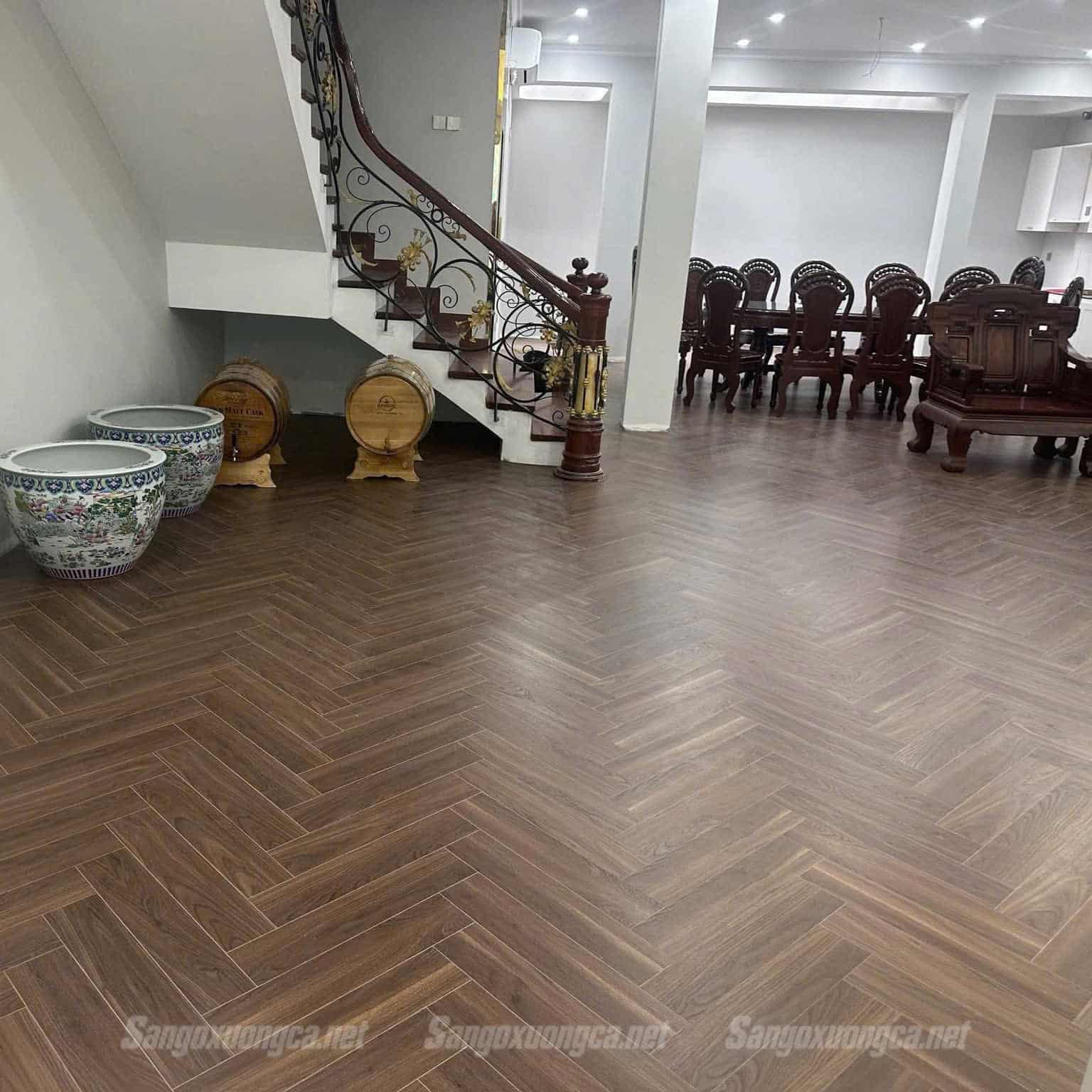 Sàn gỗ Xương cá Kepler Flooring FB400