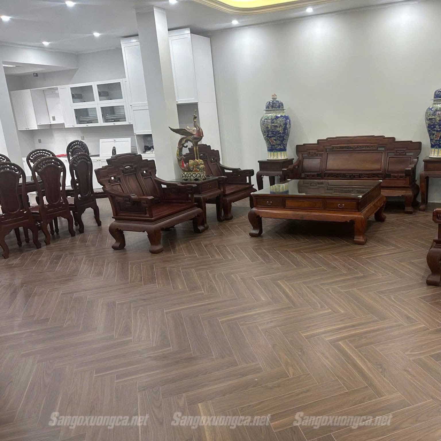 Sàn gỗ Xương cá Kepler Flooring FB400