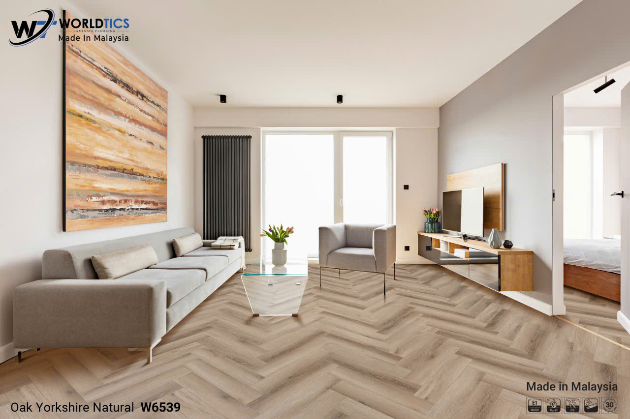 Sàn gỗ Xương cá Worldtics W6539 - Made in Malaysia