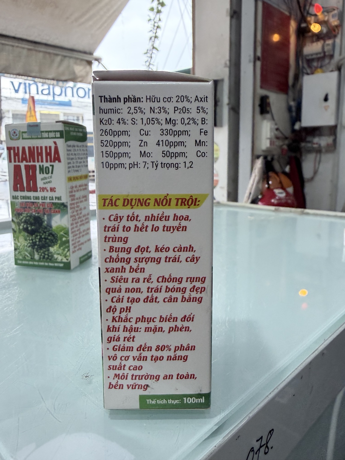 THANH HÀ KH No5 20% HC – HỮU CƠ NANO AMINO ACID  SEAWEED CHO CÂY ĂN TRÁI, LÚA