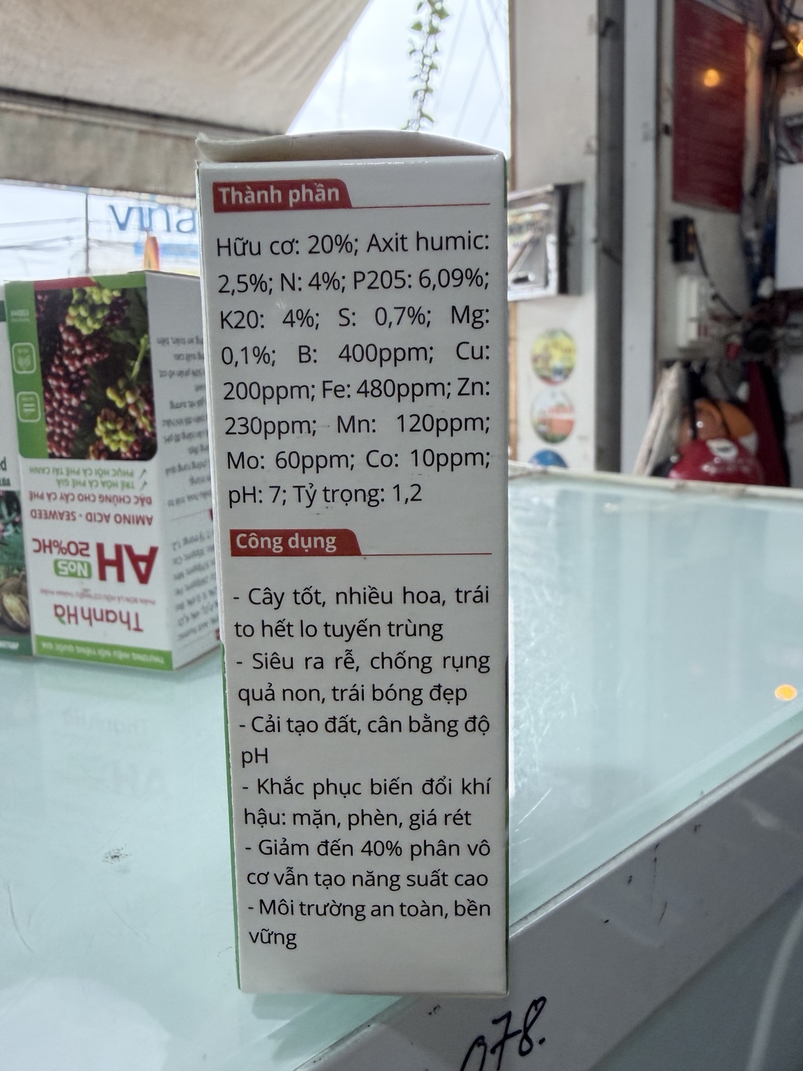NH No5 THANH HÀ 100ML – HỮU CƠ NANO CHUYÊN DÙNG CHO HỒ TIÊU