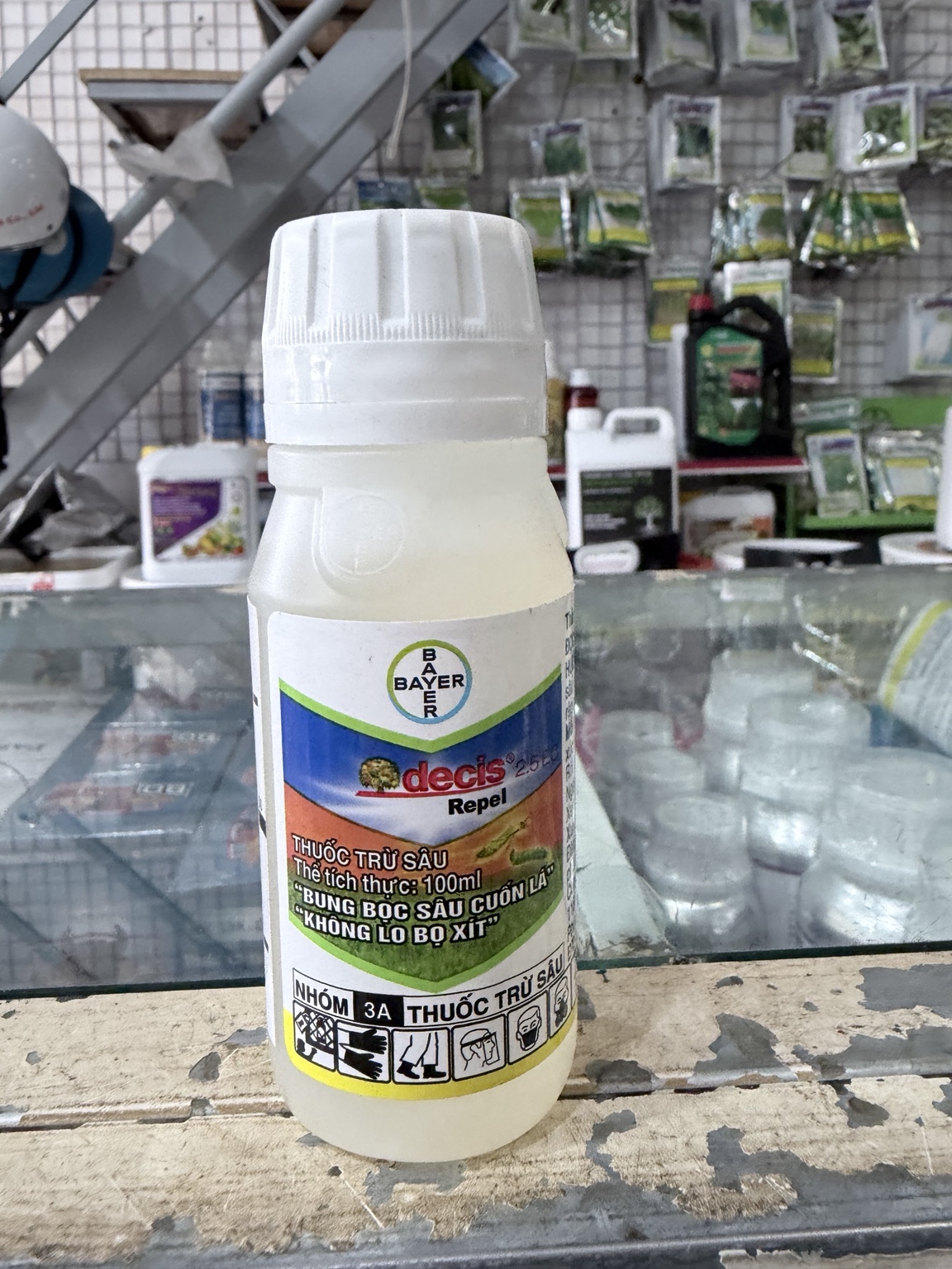 DECIS REPEL 2.5EC 100ML – DELTAMETHRIN 25 G/L, THUỐC TRỪ SÂU NHÓM 3A