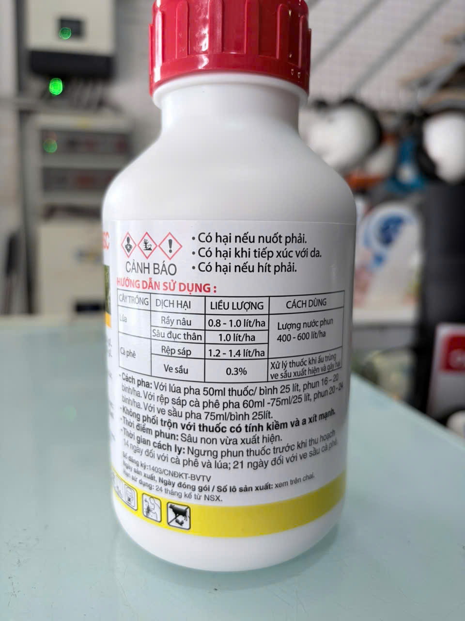 Marshall 200SC 500ml – Carbosulfan 200g/L Trừ Rầy Nâu, Rệp Sáp, Ve Sầu