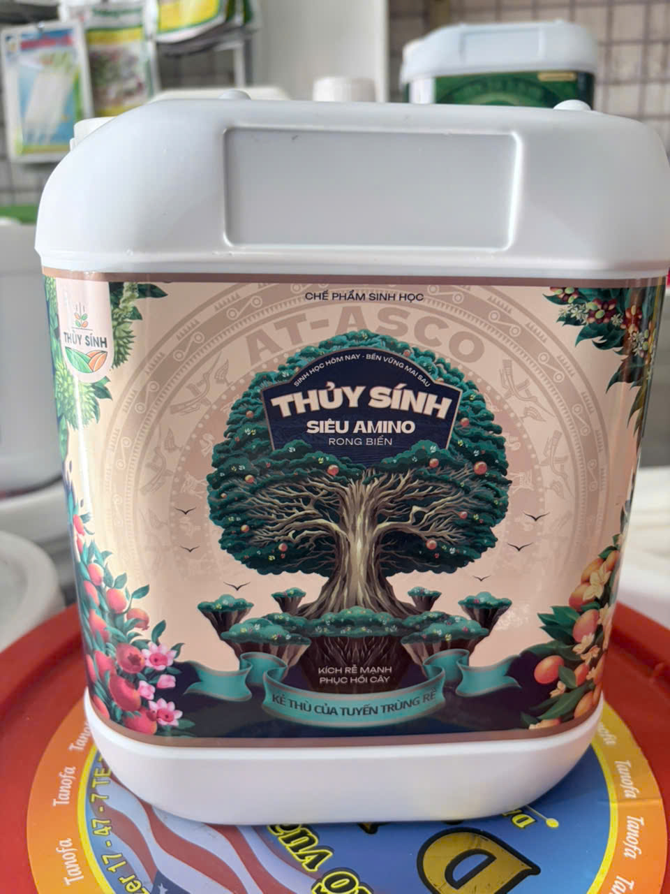 SIÊU AMINO RONG BIỂN THỦY SÍNH 4KG – KÍCH RỄ, PHỤC HỒI CÂY, DƯỠNG CÂY KHỎE