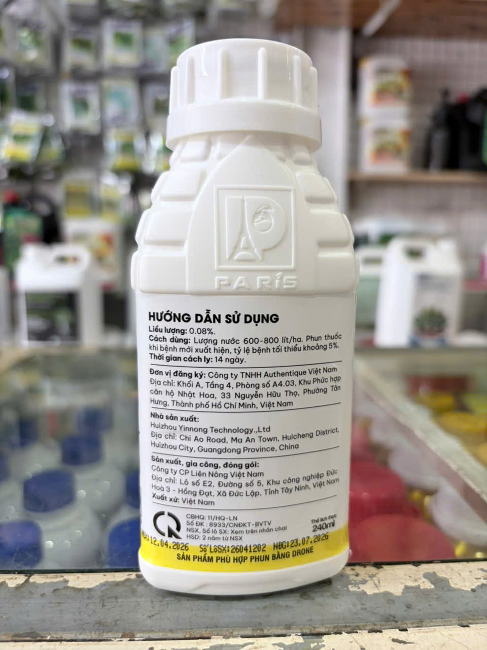 AU-PERZOXIN 48SC 240ml HEPGOL – Thuốc Trừ Nấm Bệnh Cà Phê
