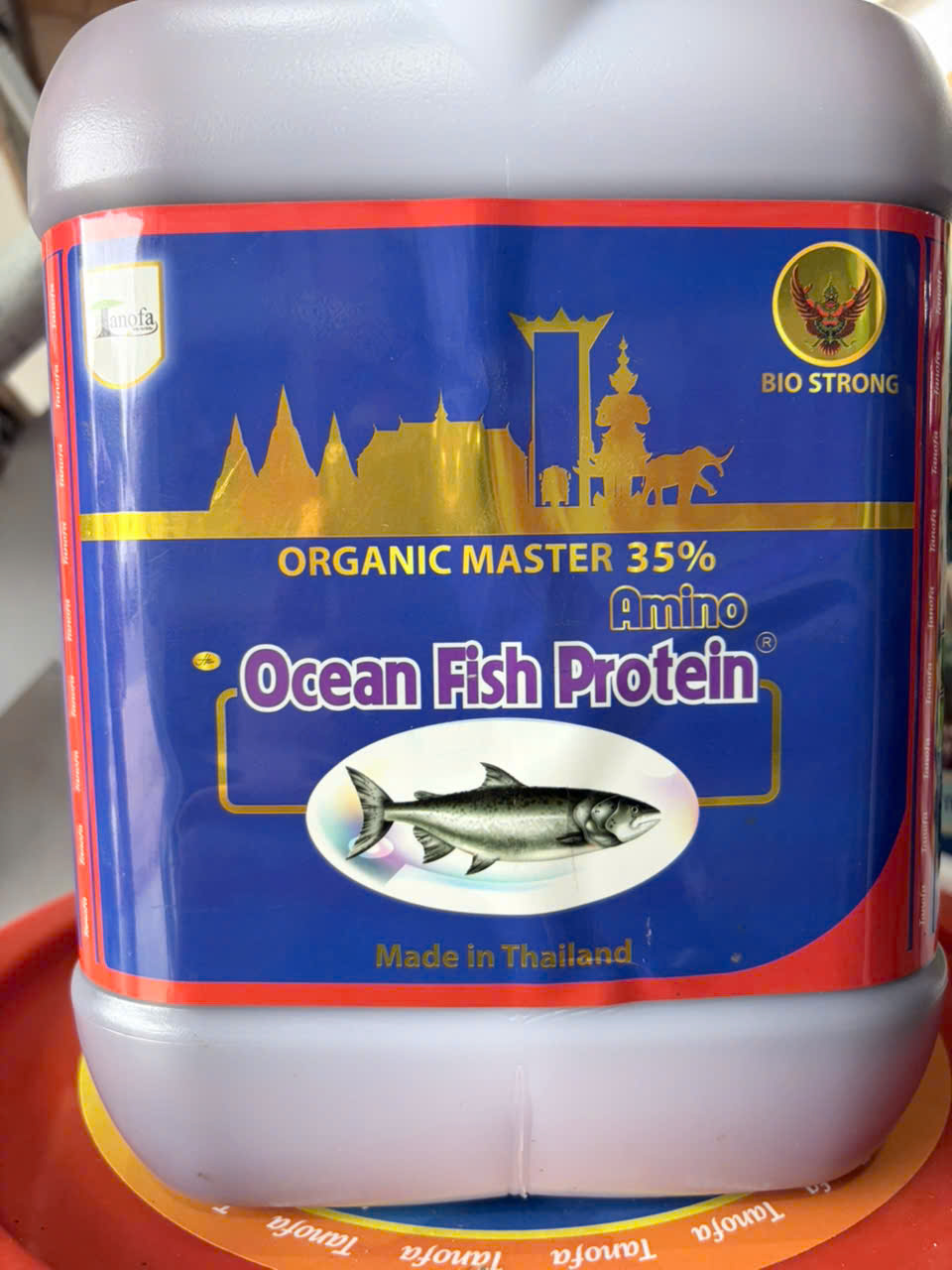 Amino Ocean Fish Protein 5L – Đạm Cá Hữu Cơ, Kích Rễ, Phục Hồi, Nuôi Trái