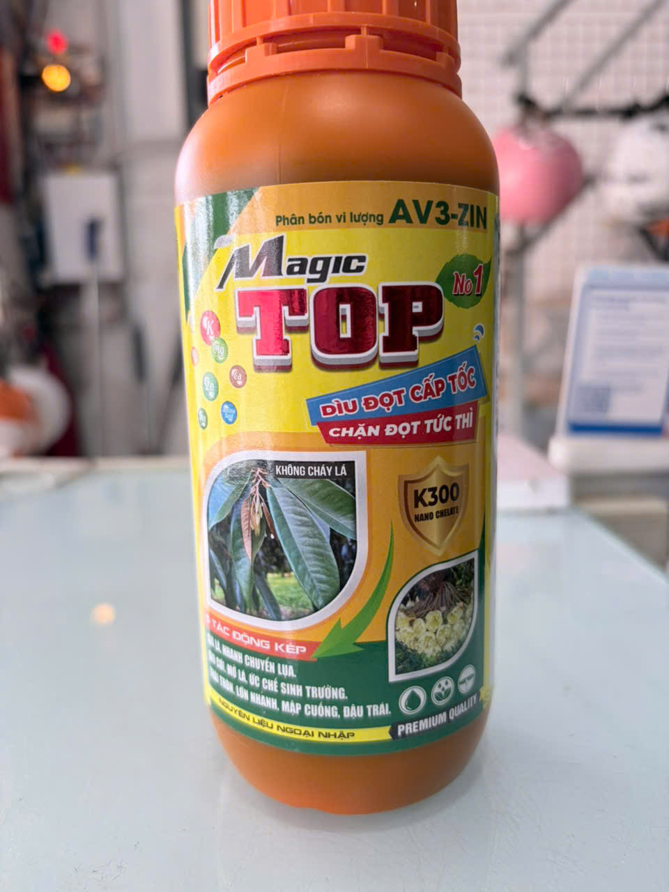 MAGIC TOP AV3-ZIN – DÌU ĐỌT, CHẶN ĐỌT, GIÀ LÁ NHANH