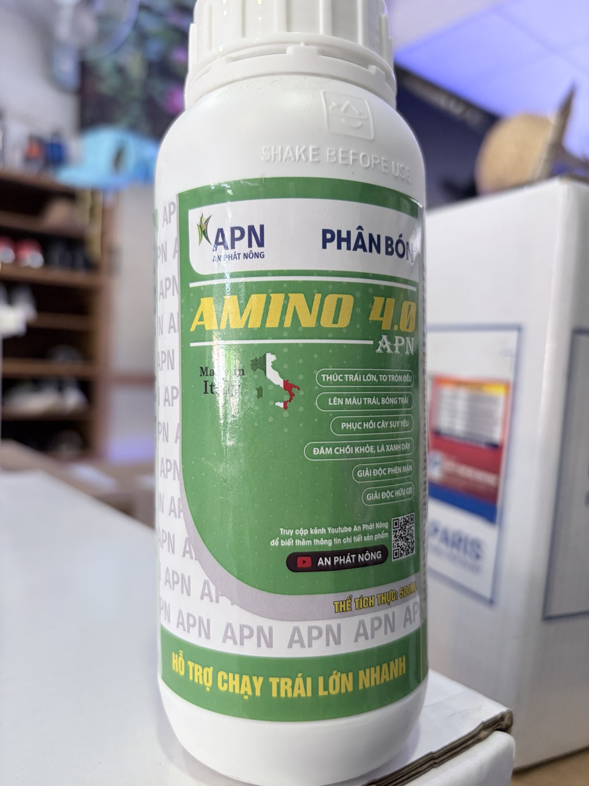 AMINO 4.0 APN – AMINO ACID 40%, HỖ TRỢ PHỤC HỒI CÂY VÀ NUÔI TRÁI