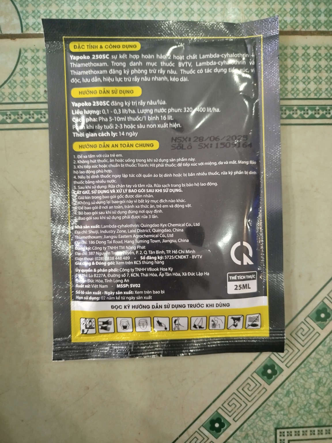 YAPOKO 250SC – SÂU RẦY KIM CƯƠNG, QUẢN LÝ RẦY NÂU TRÊN LÚA