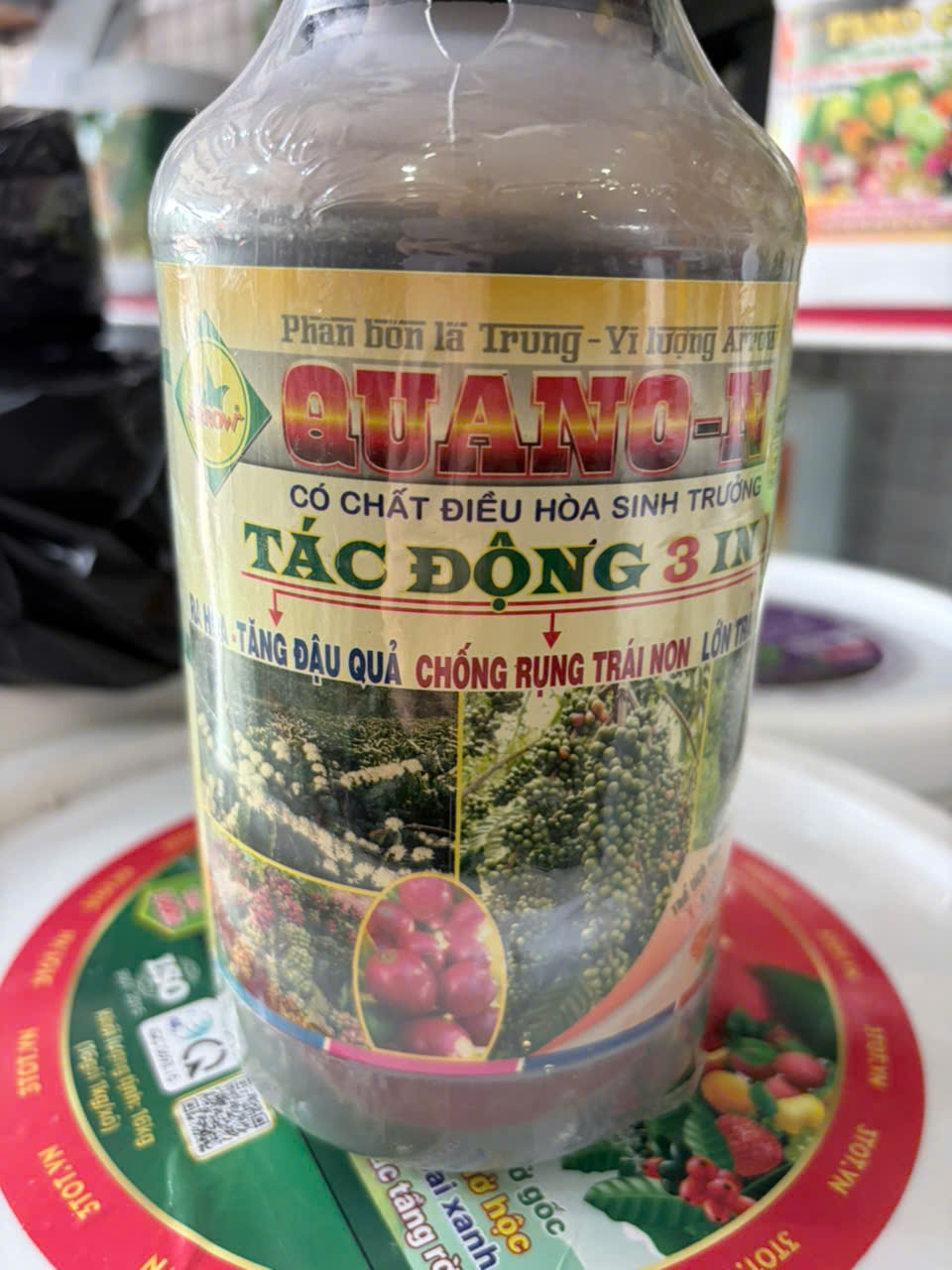 QUANO-C – TÁC ĐỘNG 3 IN 1, TĂNG ĐẬU QUẢ – CHỐNG RỤNG TRÁI NON – LỚN TRÁI