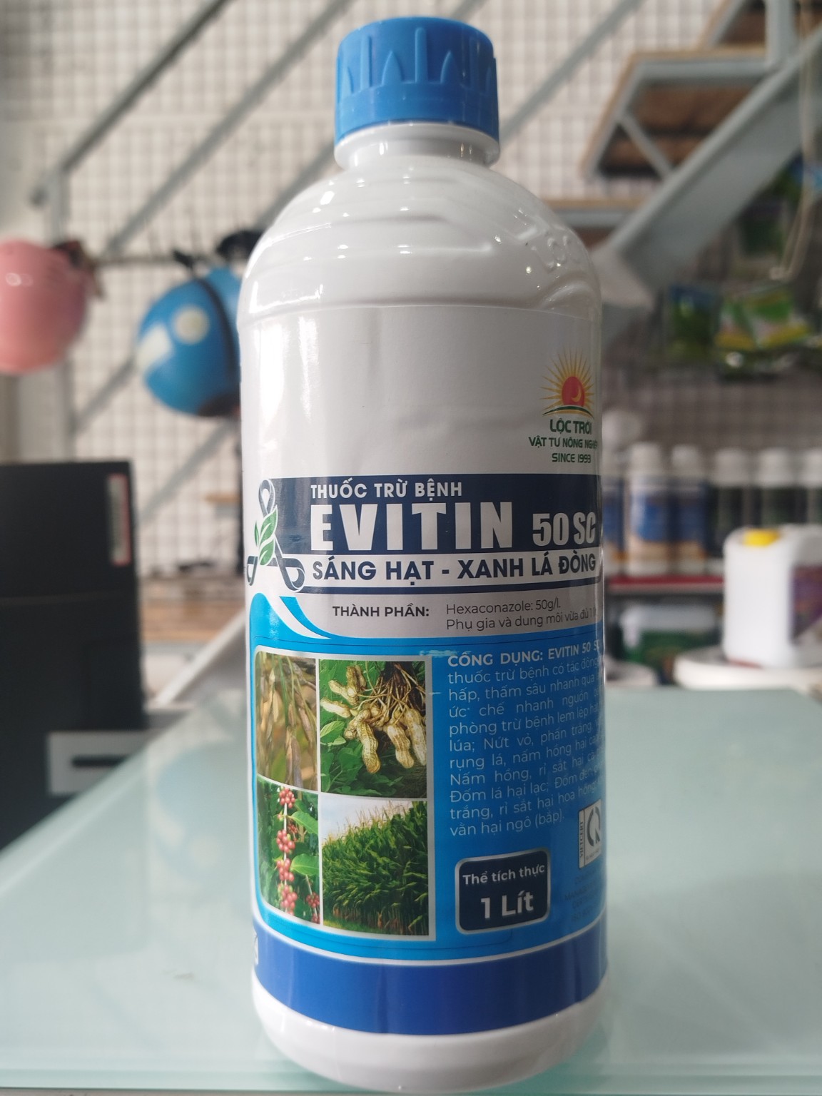 EVITIN 50SC – HEXACONAZOLE 50G/L – NỘI HẤP, LƯU DẪN, PHÒNG TRỪ NẤM BỆNH
