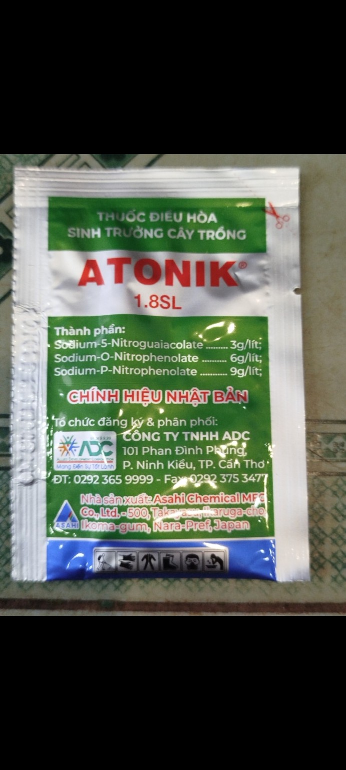 ATONIK 1.8SL 10ML – THUỐC ĐIỀU HÒA SINH TRƯỞNG CÂY TRỒNG CHÍNH HIỆU NHẬT BẢN