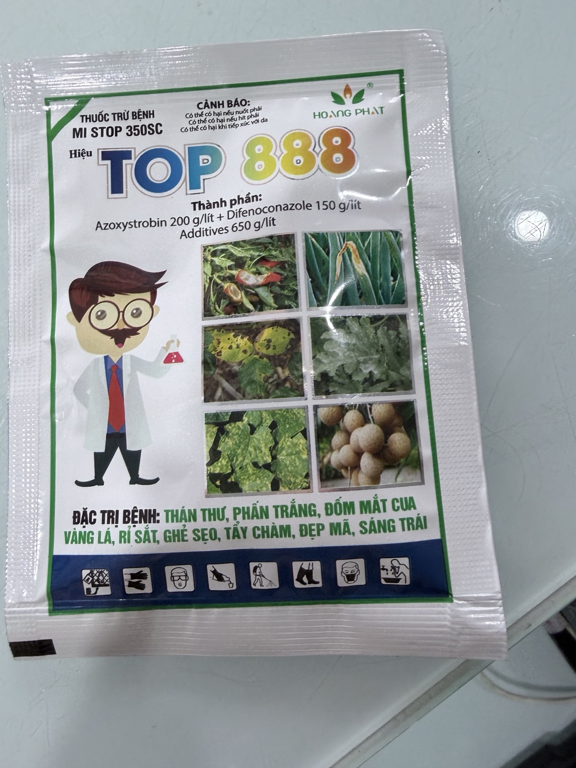 MI STOP 350SC TOP 888 – Thuốc Trừ Bệnh Hoàng Phát