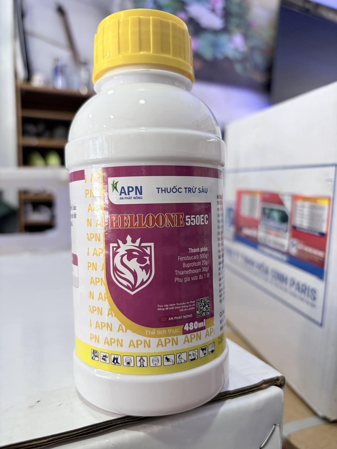 HELLOONE 550EC APN – PHỐI HỢP 3 HOẠT CHẤT, QUẢN LÝ RẦY LƯNG TRẮNG TRÊN LÚA
