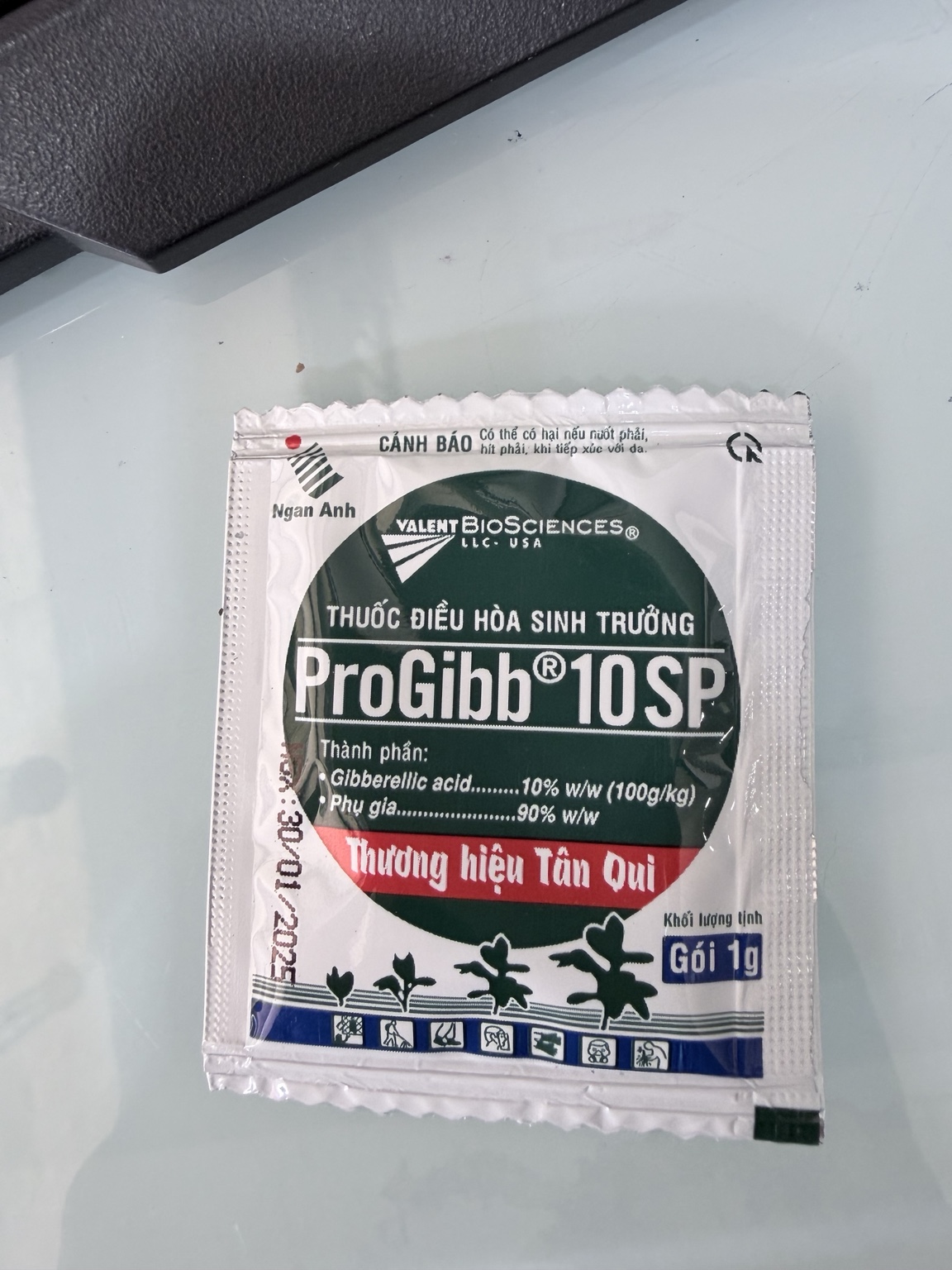 PROGIBB 10SP 1G – GIBBERELLIC ACID 10% ĐIỀU HÒA SINH TRƯỞNG CÂY TRỒNG