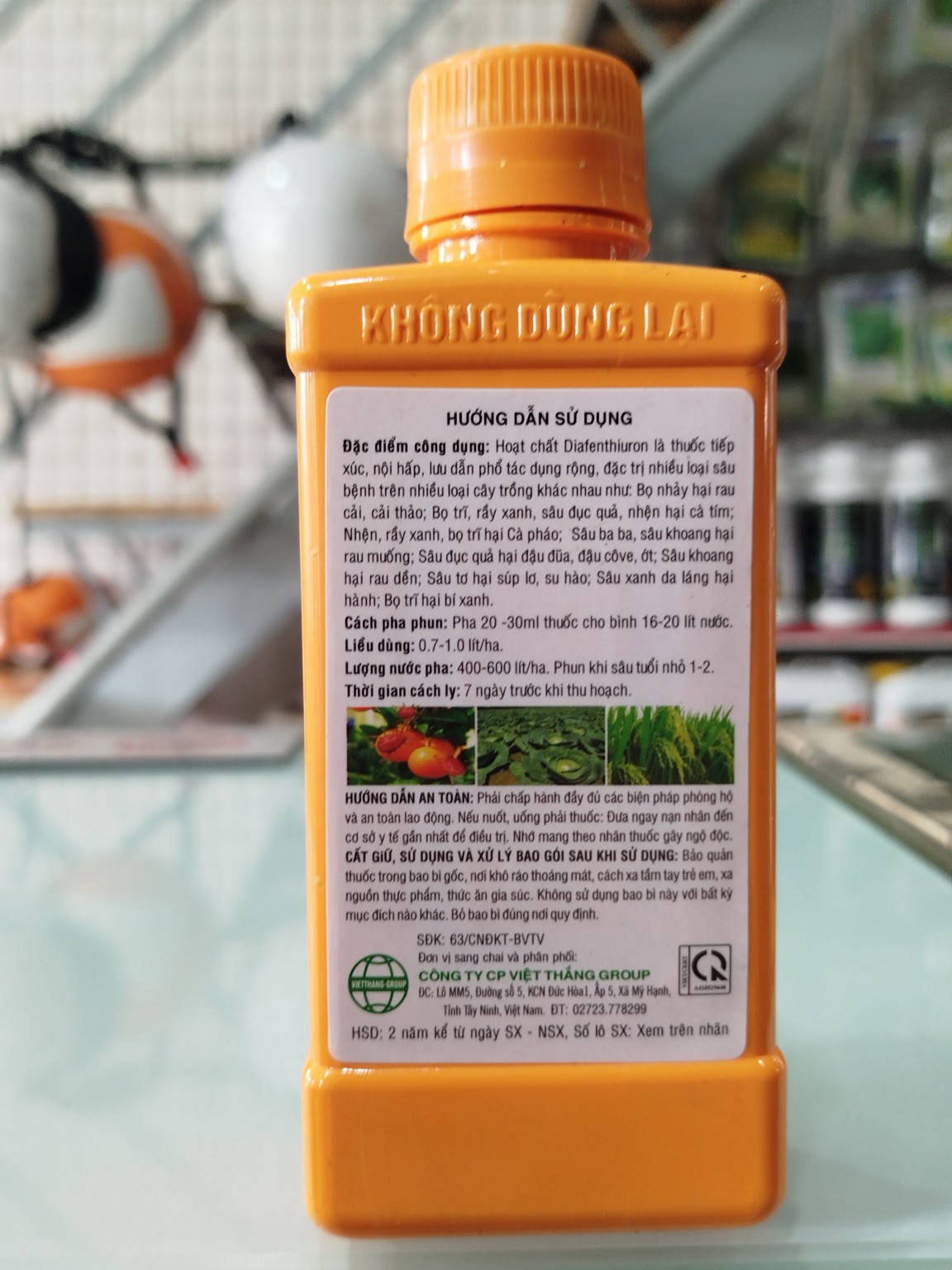 PESIEU 500SC – Thuốc trừ sâu chứa Diafenthiuron 500 g/L