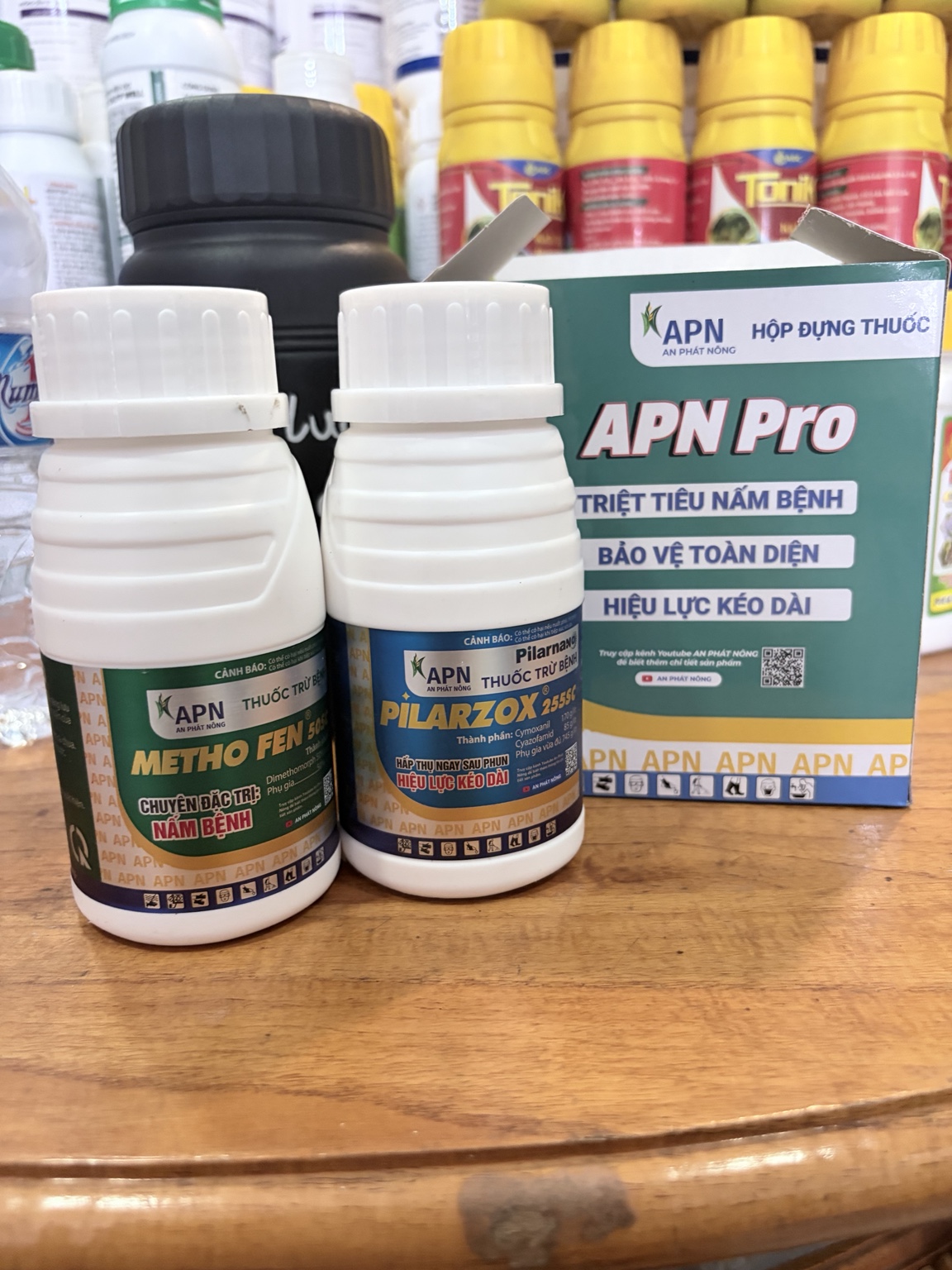 APN PRO – BỘ ĐÔI METHO FEN 50SC + PILARZOX 255SC HỖ TRỢ QUẢN LÝ NẤM BỆNH