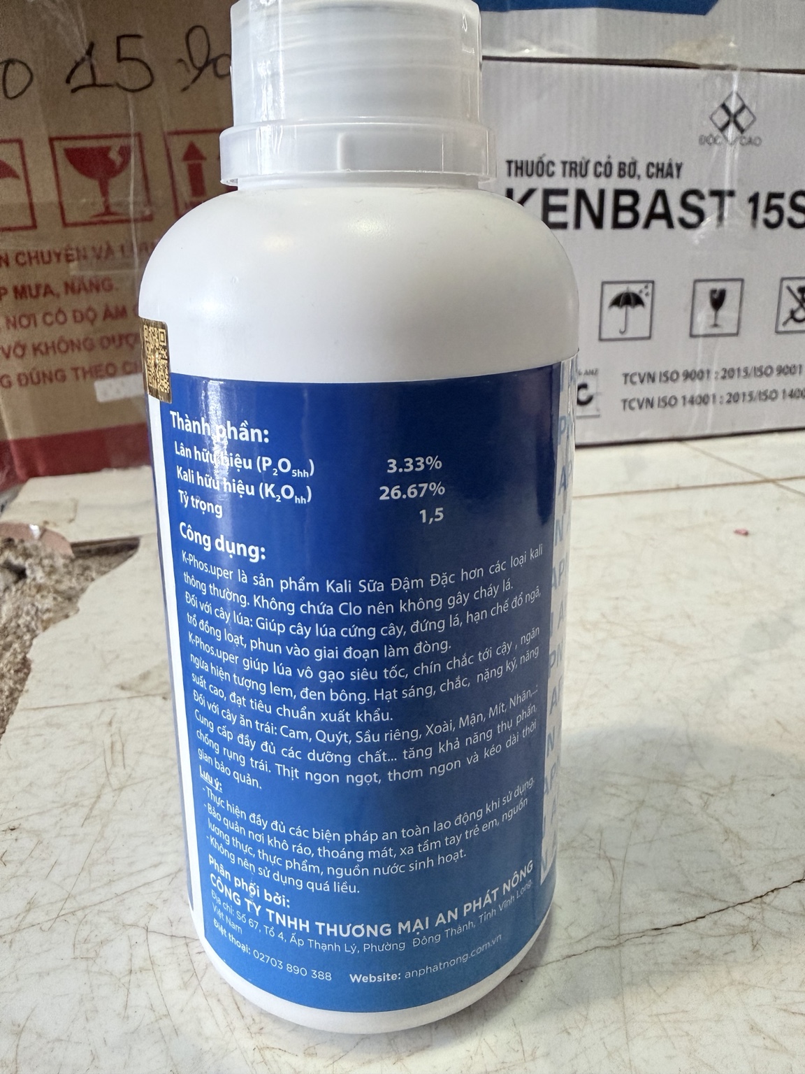 K-PHOS.UPER NANO K++ 500ML – KALI SỮA ĐẬM ĐẶC, HỖ TRỢ GIÀ LÁ – NUÔI TRÁI