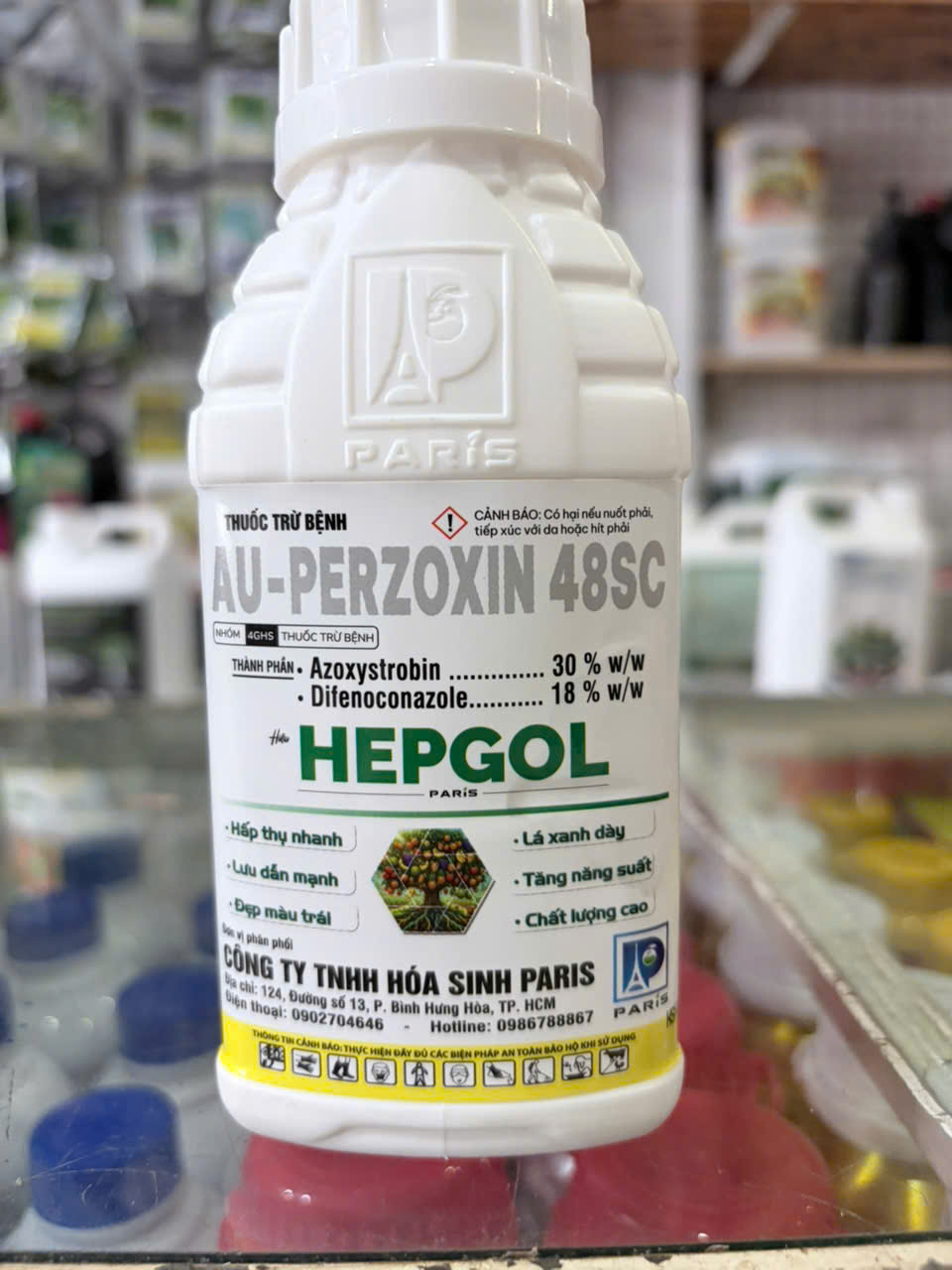 AU-PERZOXIN 48SC 240ml HEPGOL – Thuốc Trừ Nấm Bệnh Cà Phê