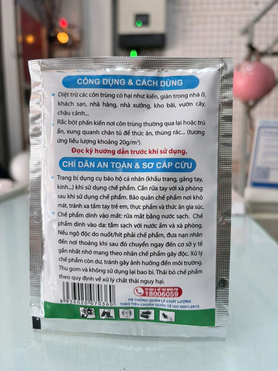 Bột Phấn Kiến VIPESCO 50g – Diệt Kiến, Gián Trong Nhà, Kho Bãi, Vườn Cây