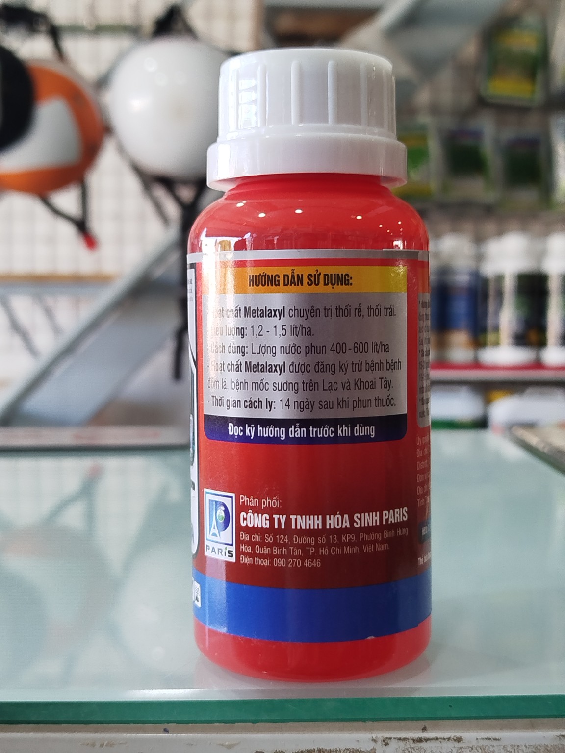 METALAXYL 25EC – Thuốc trừ bệnh chứa Metalaxyl 250 g/L