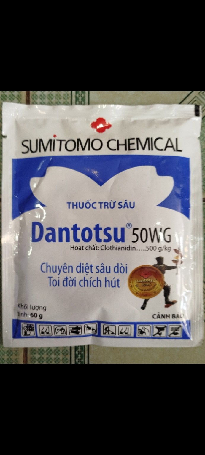 DANTOTSU 50WG 60G – CLOTHIANIDIN 500G/KG
