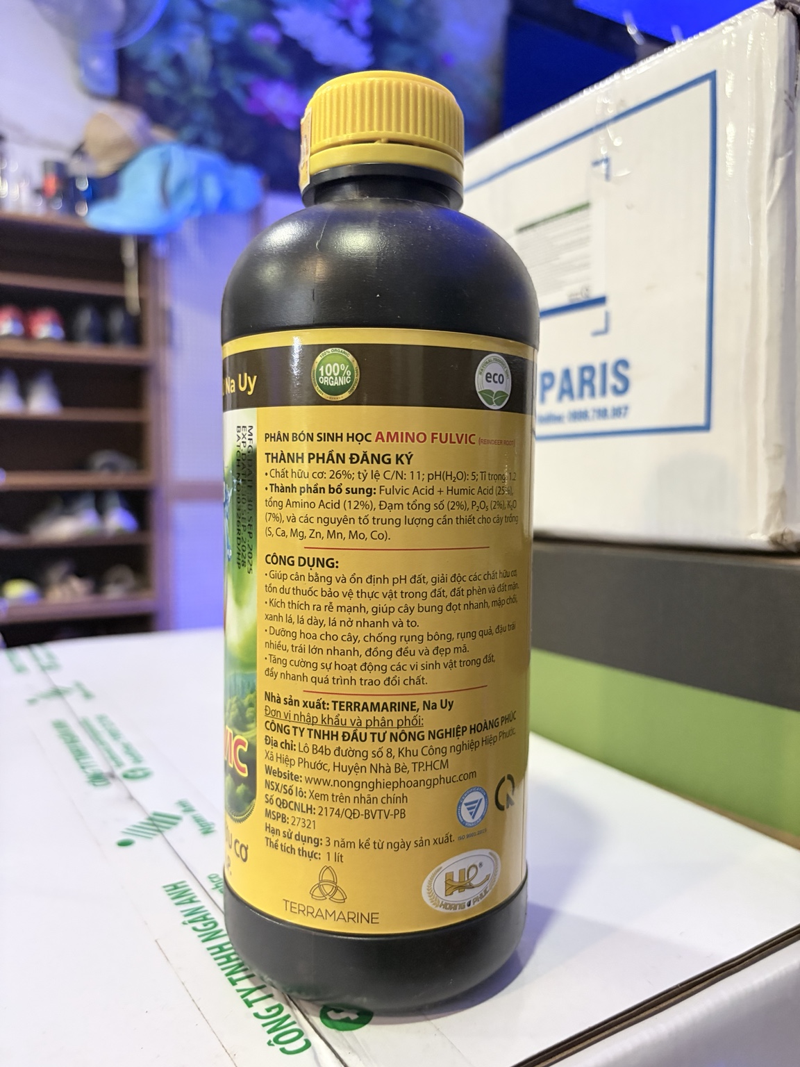 AMINO FULVIC – PHÂN BÓN SINH HỌC HỖ TRỢ RỄ KHỎE, CÂY BUNG ĐỌT, NUÔI TRÁI