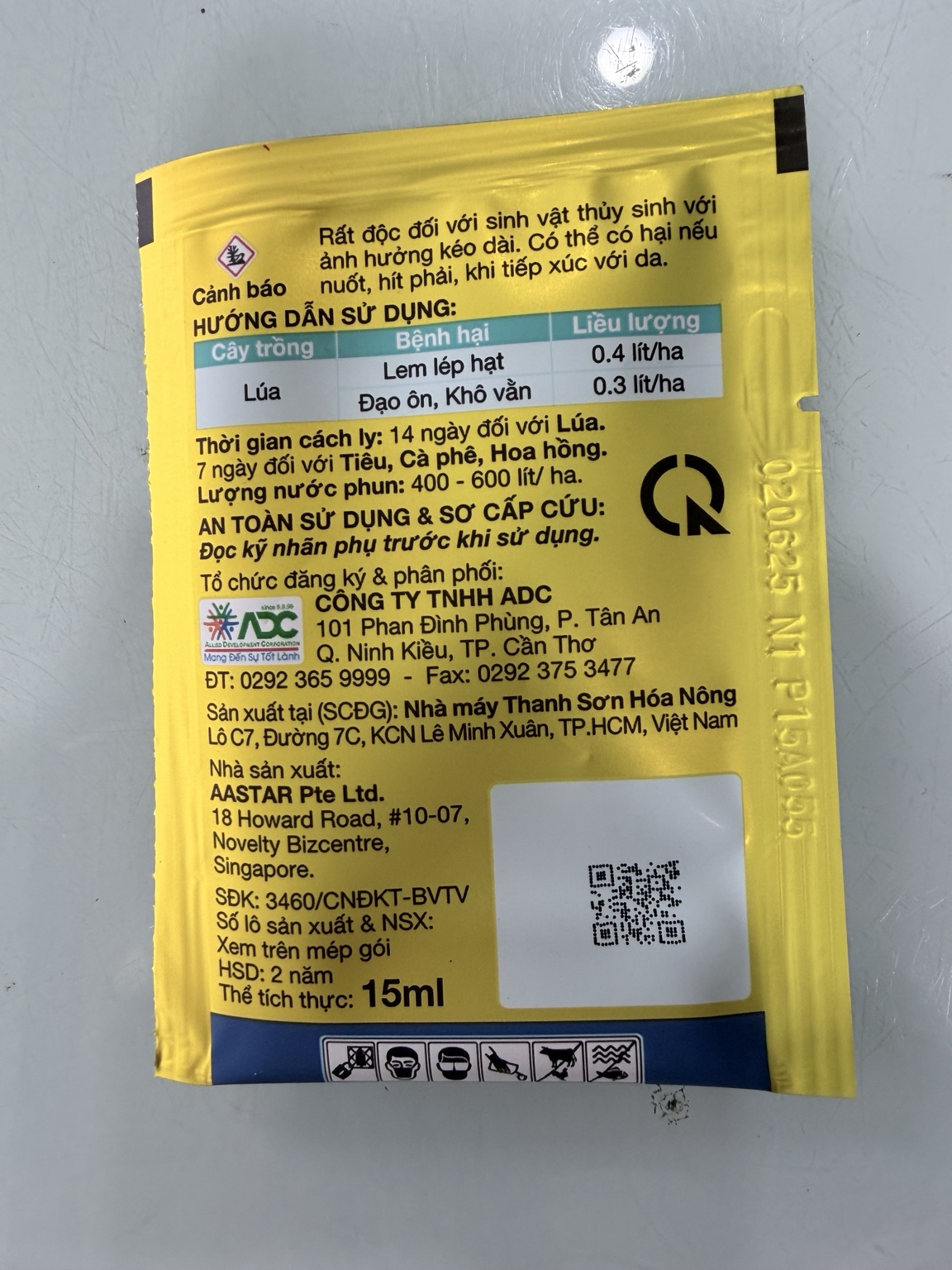 Thuốc Trừ Bệnh Help 400 SC ADC - Hỗ Trợ Quản Lý Lem Lép Hạt Lúa