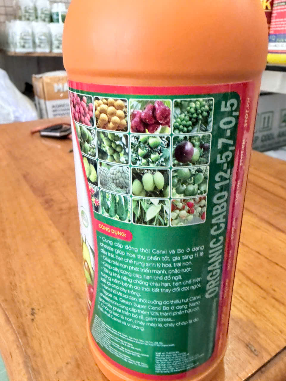 GREEN SUPER CANXI BO HỮU CƠ 500ML – CỨNG TRÁI, HẠN CHẾ RỤNG TRÁI NON