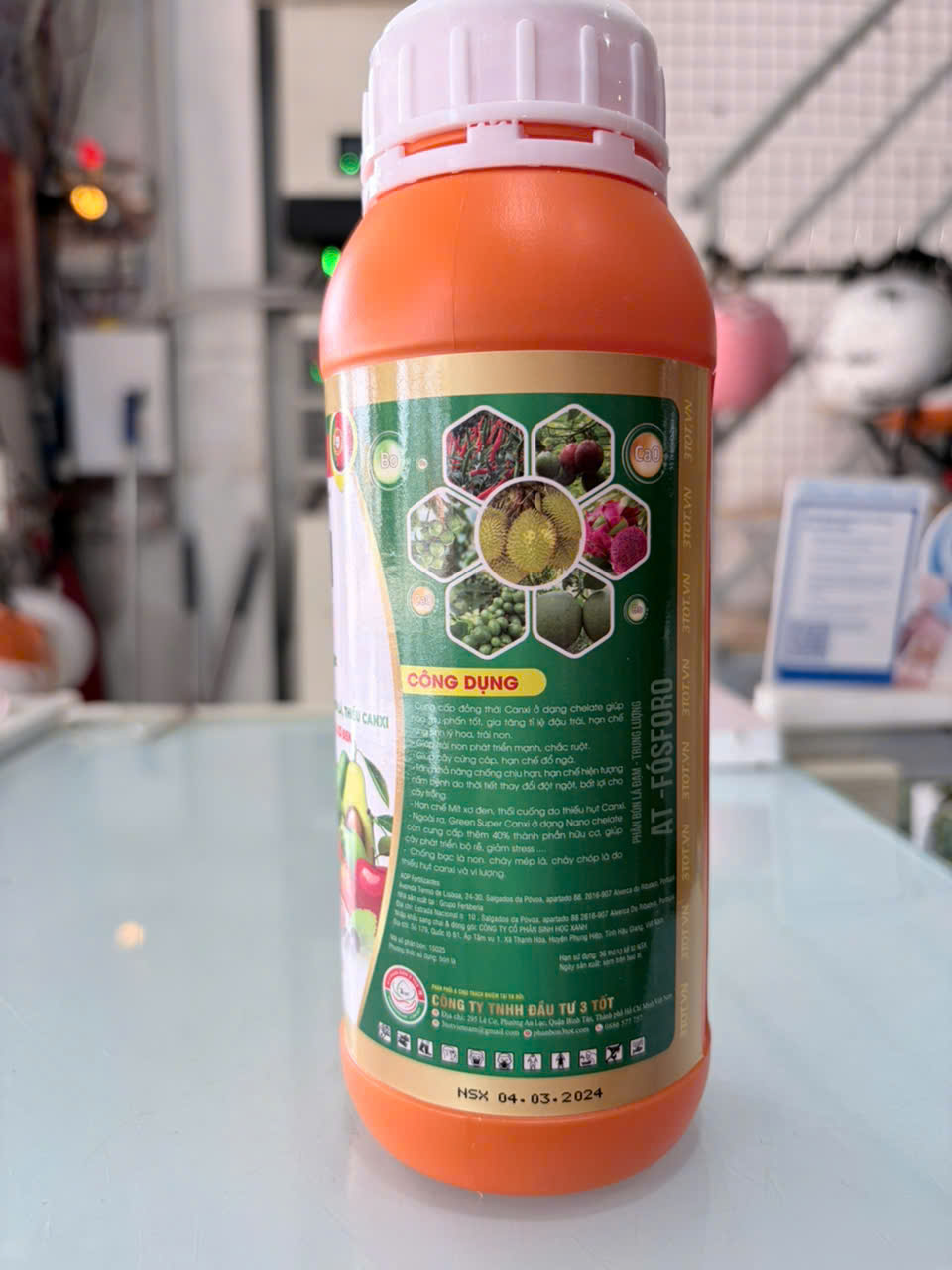 GREEN SUPER CANXI NANO CHELATE – HỖ TRỢ ĐẬU TRÁI, HẠN CHẾ RỤNG QUẢ NON