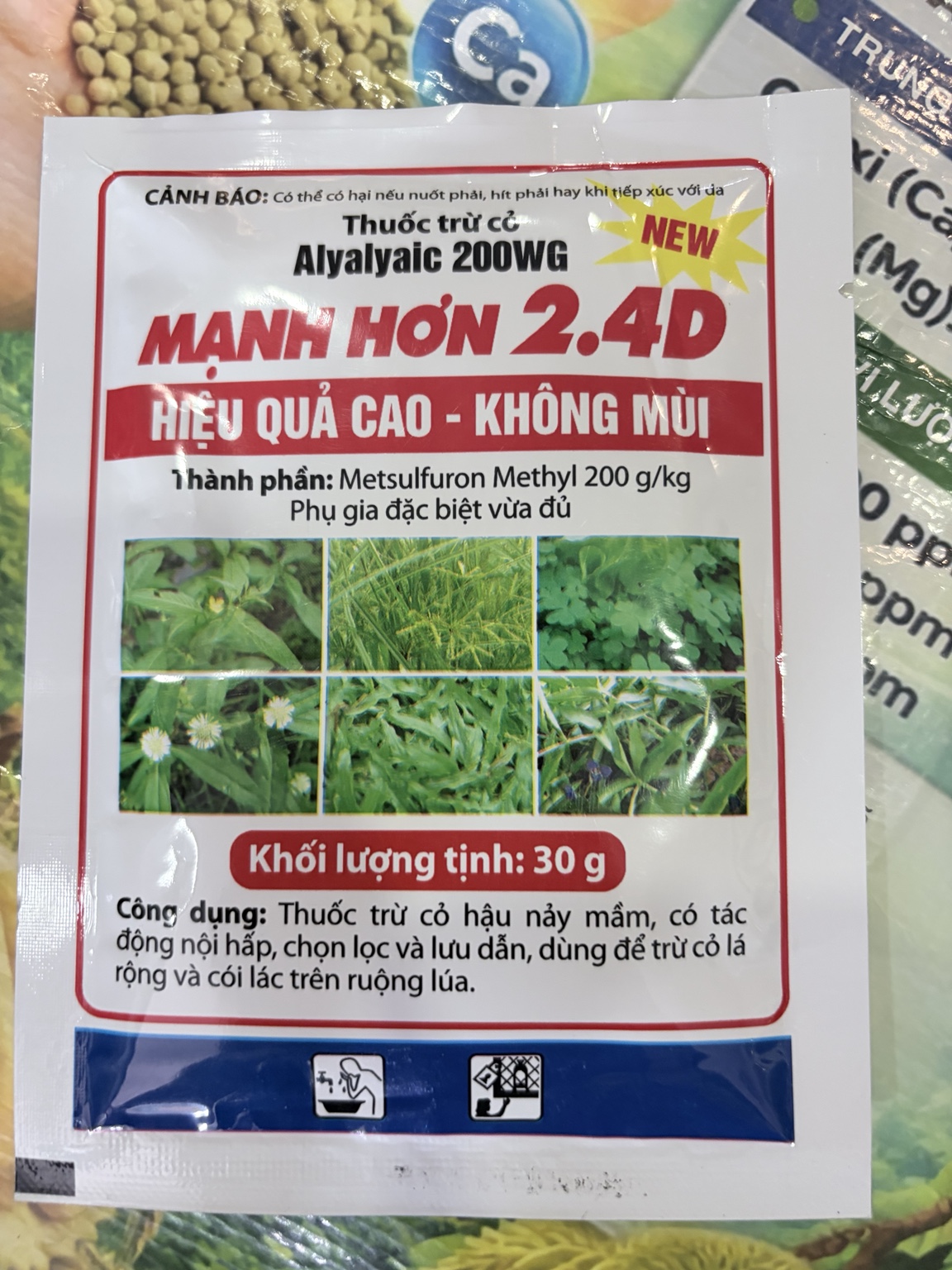 MẠNH HƠN 2,4D – ALYALYAIC 200WG, KIỂM SOÁT CỎ LÁ RỘNG VÀ CỎ LÁC TRÊN RUỘNG LÚA