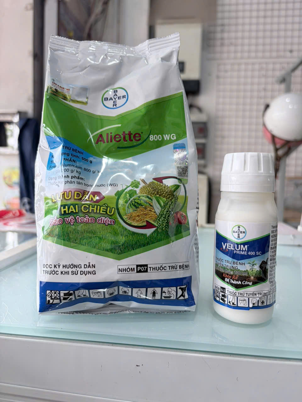 Bộ Đặc Trị Tuyến Trùng Velum Prime + Aliette 800WG Bayer – Bảo Vệ Bộ Rễ, Hỗ Trợ Phục Hồi Cây