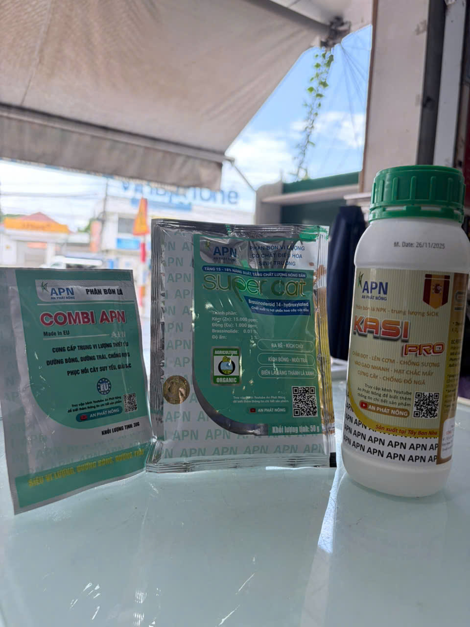 BỘ LÊN CƠM DƯỠNG TRÁI APN – COMBI APN + SUPER CAT + KASI PRO
