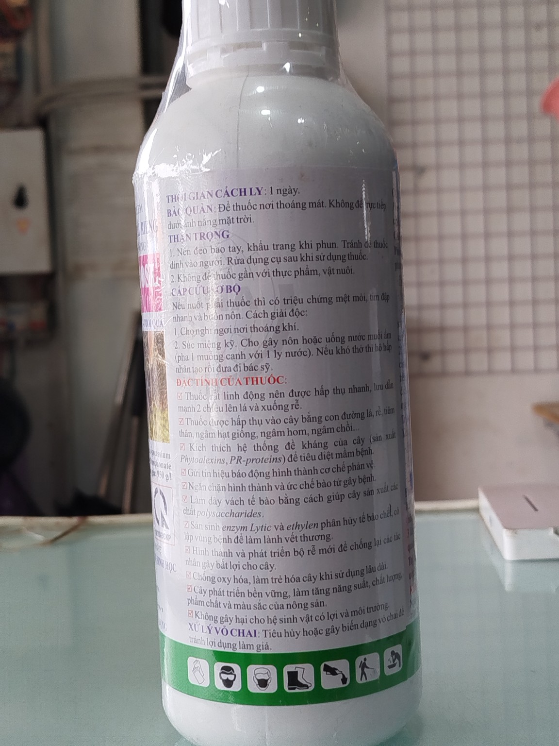 AGRI-FOS 400SL (PHOSPHONATE) – LƯU DẪN 2 CHIỀU, HỖ TRỢ QUẢN LÝ PHYTOPHTHORA TRÊN SẦU RIÊNG