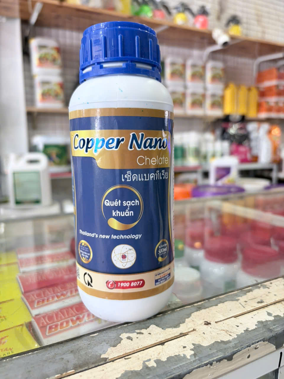 Copper Nano Chelate 500ml – Quét Sạch Khuẩn, Rong Rêu, Hỗ Trợ Xì Mủ Thối Thân