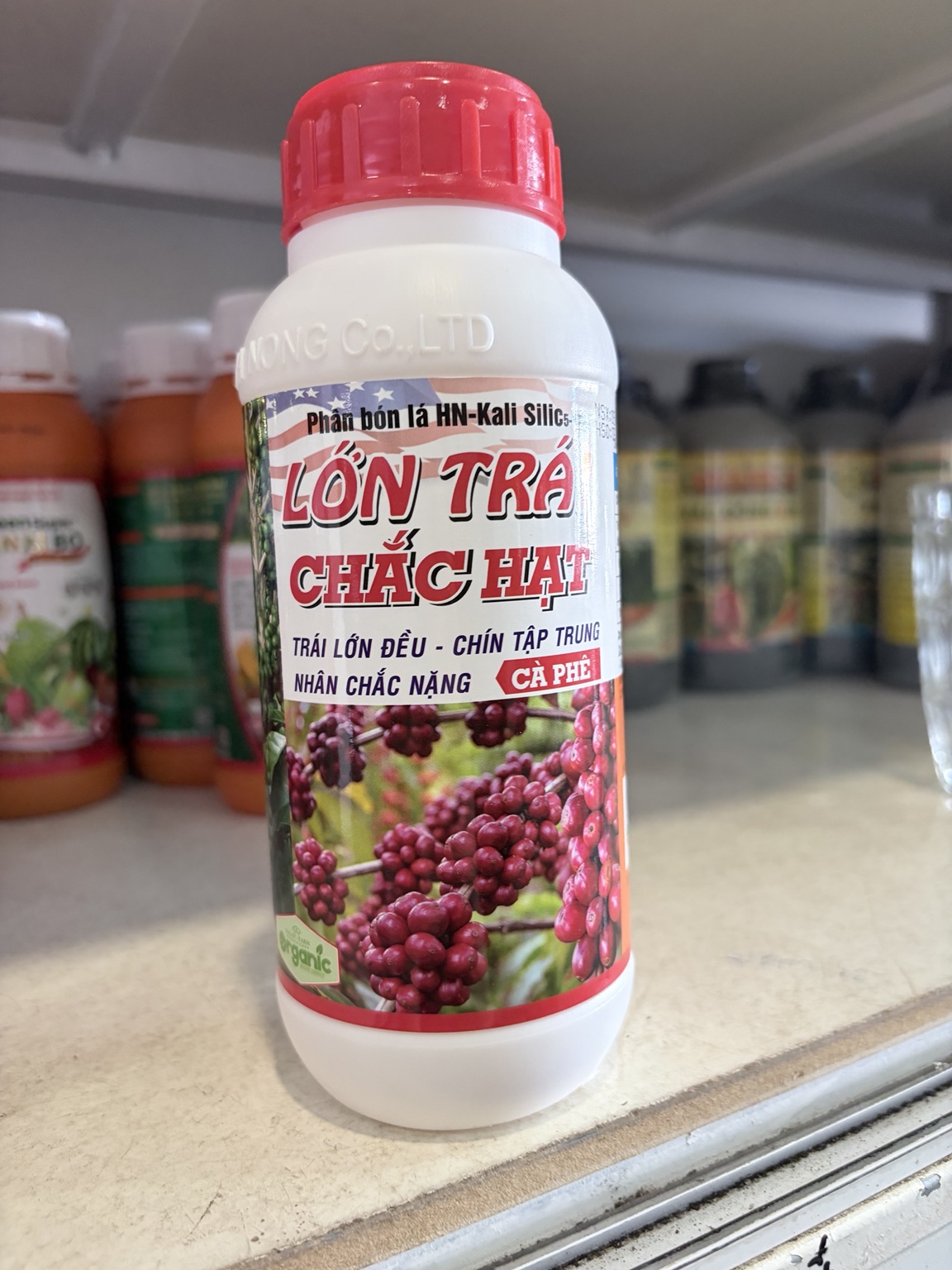 LỚN TRÁI CHẮC HẠT – PHÂN BÓN LÁ HN-KALI SILIC CHO CÀ PHÊ