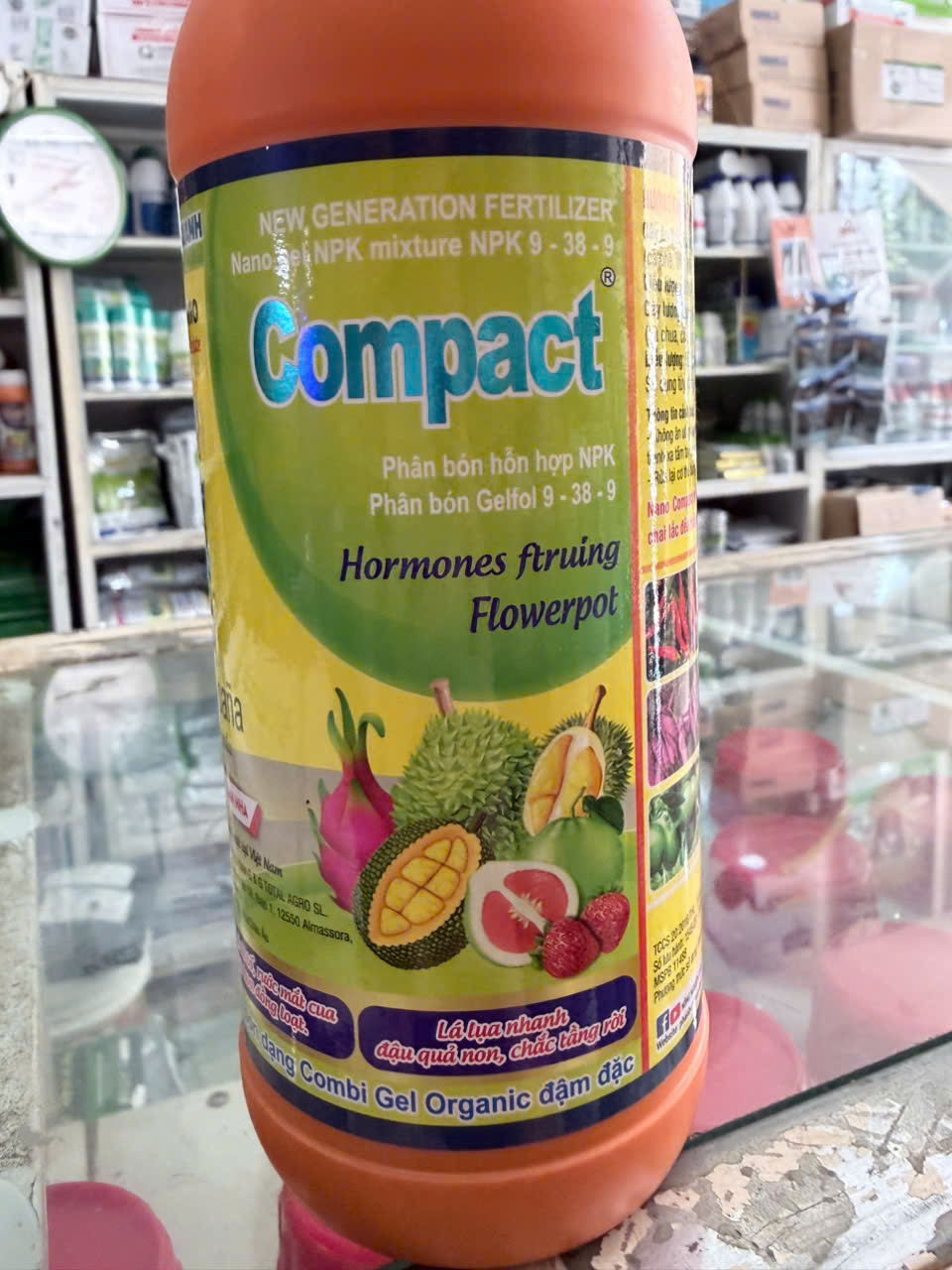 COMPACT NPK 9-38-9 – PHÂN BÓN HỖN HỢP HỖ TRỢ PHÂN HÓA MẦM HOA, ĐẬU QUẢ NON