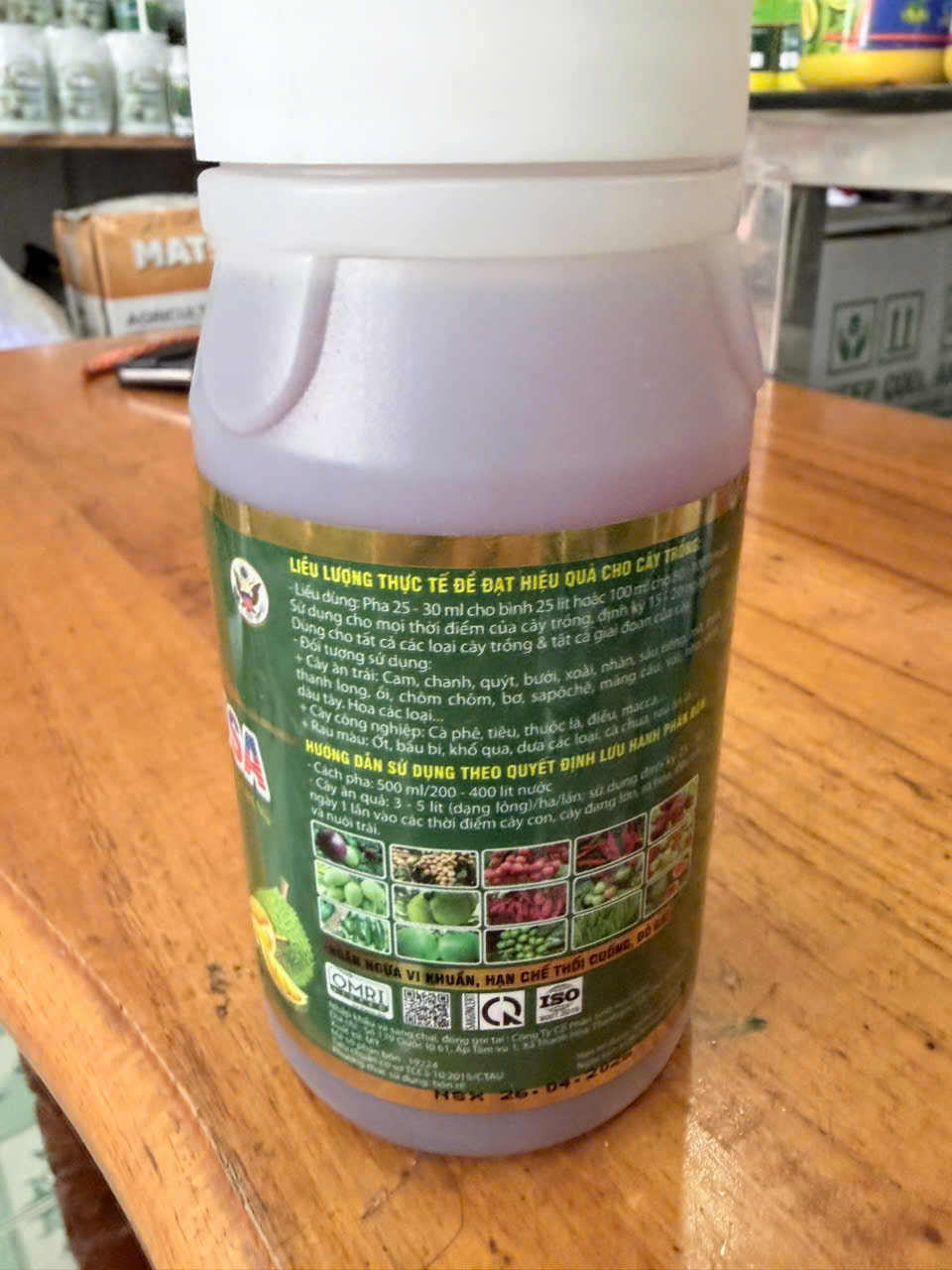 COMBI USA – SIÊU KẼM, BỔ SUNG VI LƯỢNG, DƯỠNG CÂY KHỎE