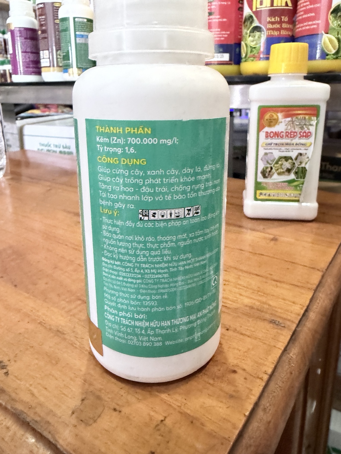 LK-ZN ARMOR NANO KẼM APN – BỔ SUNG KẼM, DƯỠNG CÂY XANH LÁ
