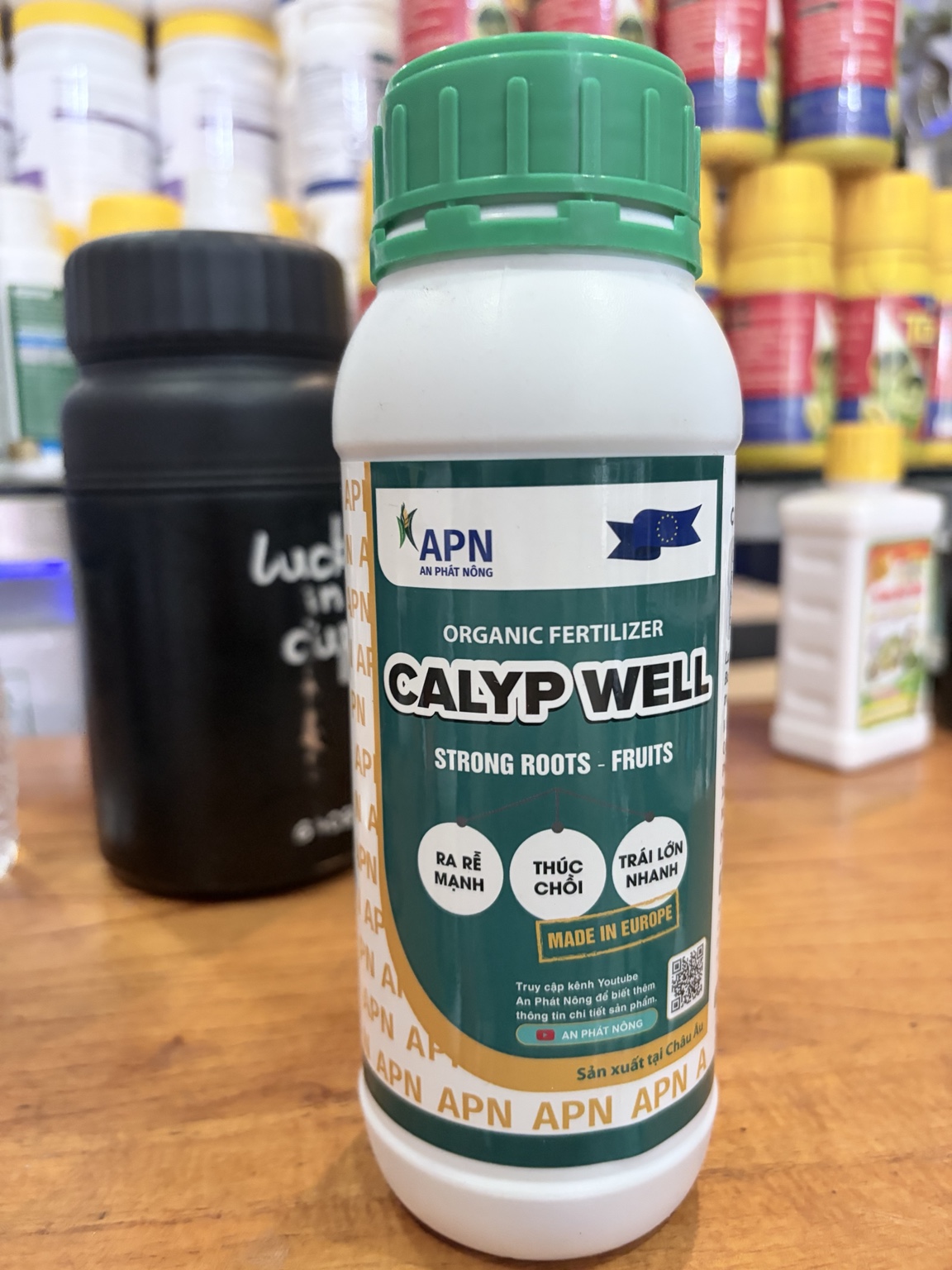 CALYP WELL 500ML – PHÂN BÓN HỮU CƠ HỖ TRỢ RA RỄ, THÚC CHỒI, NUÔI TRÁI
