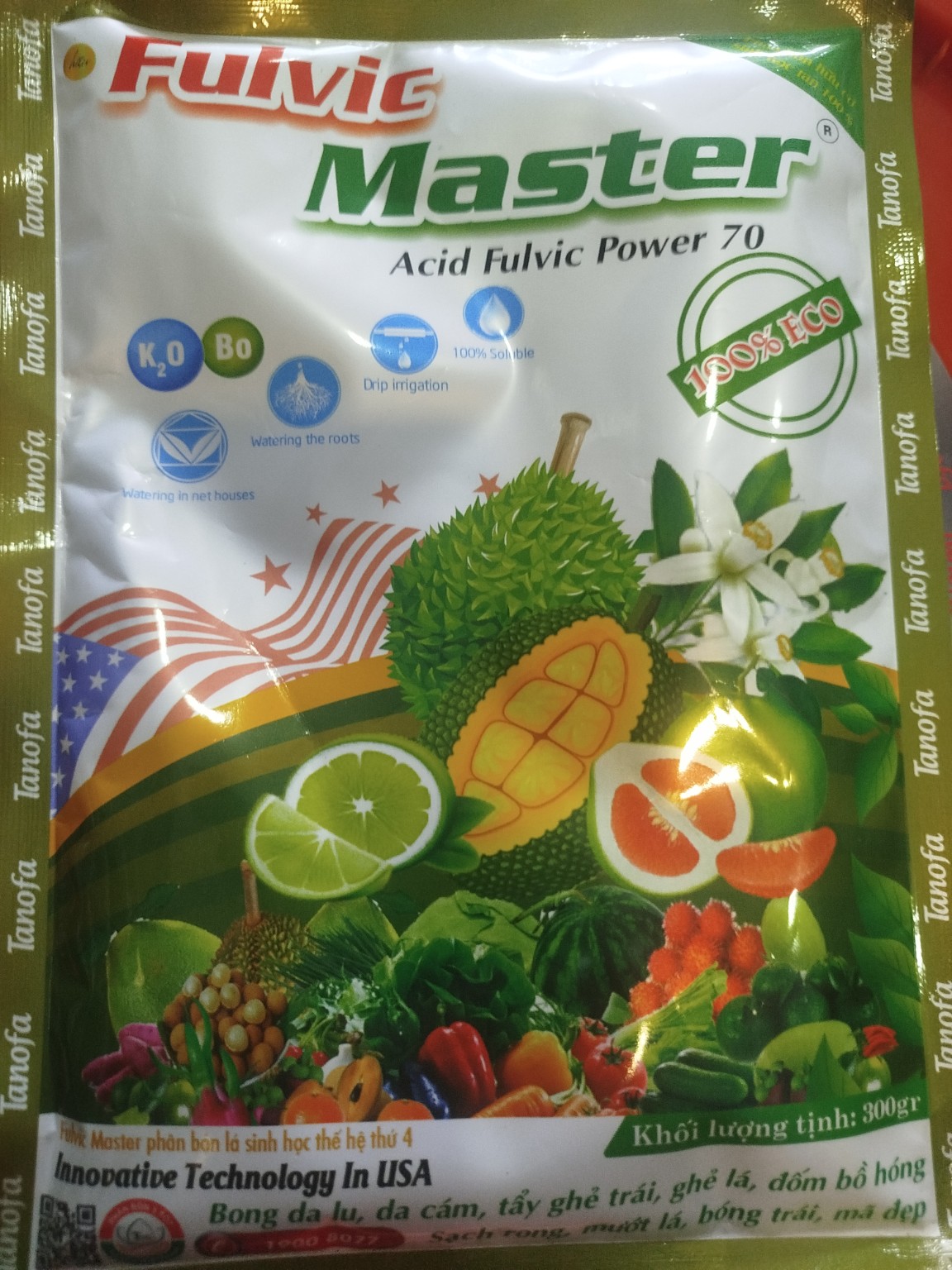 FULVIC MASTER – ACID FULVIC POWER 70, HỖ TRỢ RỄ VÀ TĂNG KHẢ NĂNG HẤP THU DINH DƯỠNG