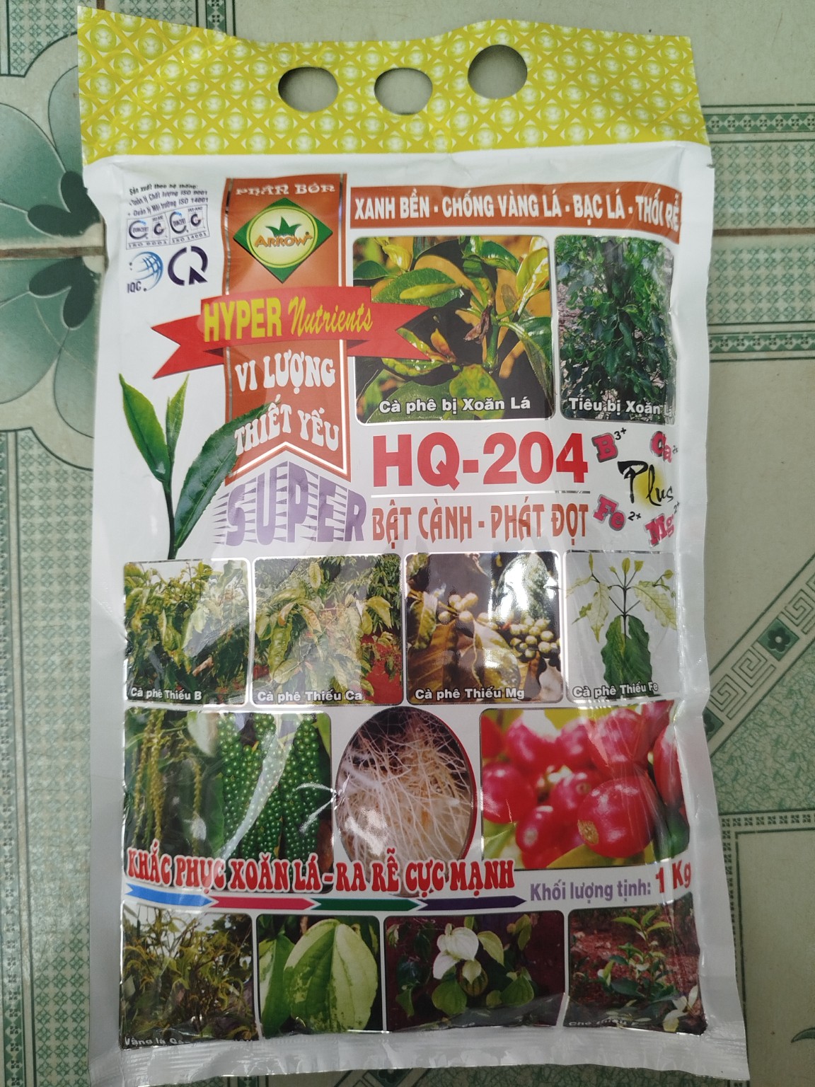 HYPER HQ-204 – Phân Bón Vi Lượng Hỗ Trợ Xanh Bền, Phát Triển Rễ Và Phục Hồi Cây