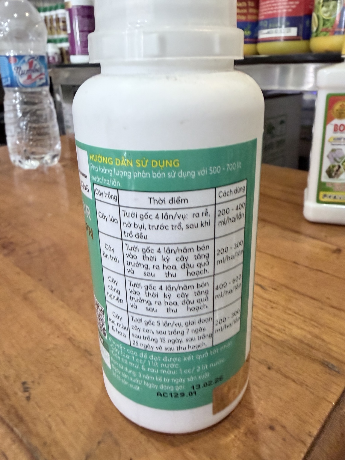 LK-ZN ARMOR NANO KẼM APN – BỔ SUNG KẼM, DƯỠNG CÂY XANH LÁ