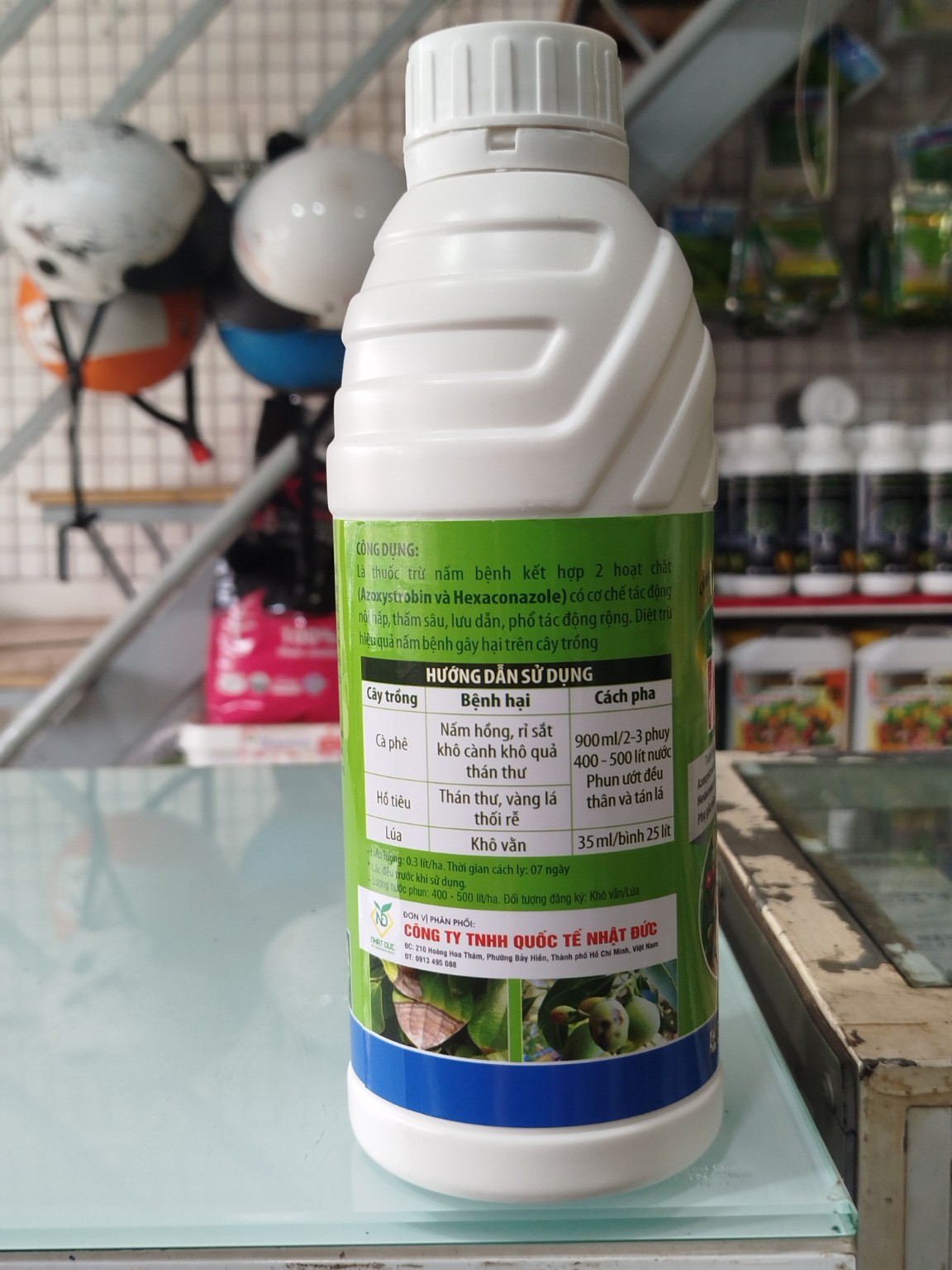 HEXAAZO.10 – THUỐC TRỪ BỆNH NỘI HẤP, THẤM SÂU VÀ LƯU DẪN