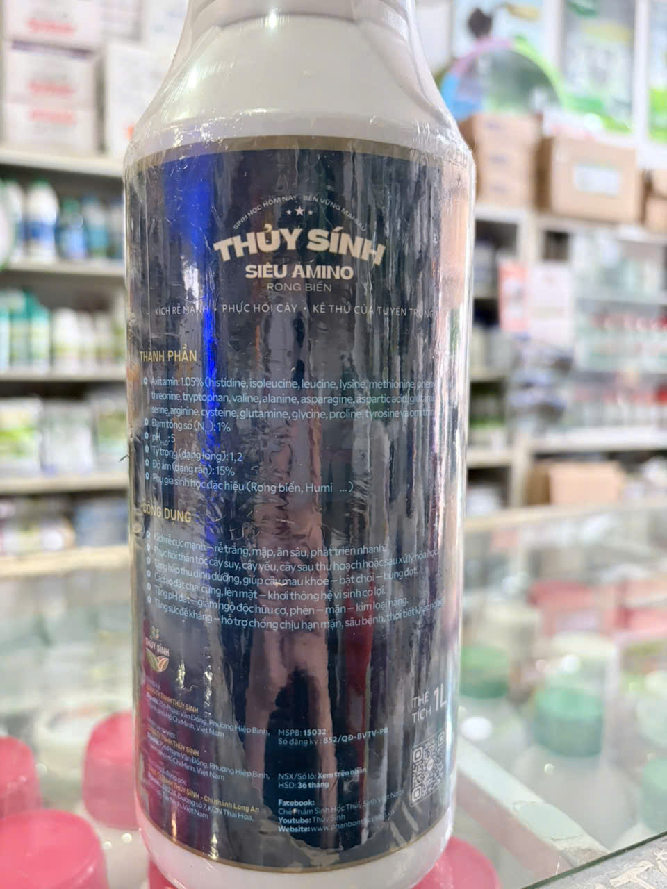 SIÊU AMINO RONG BIỂN THỦY SÍNH 1L – KÍCH RỄ MẠNH, PHỤC HỒI CÂY