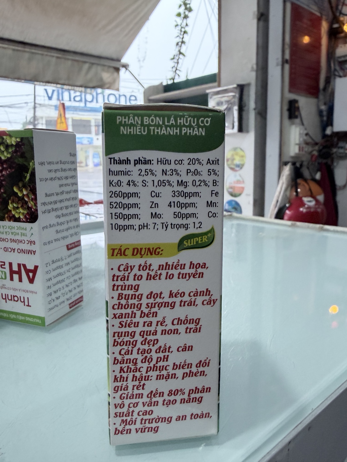 KH NO6 THANH HÀ 100ML – HỮU CƠ NANO, AMINO ACID – SEAWEED CHO CÂY ĂN TRÁI VÀ LÚA
