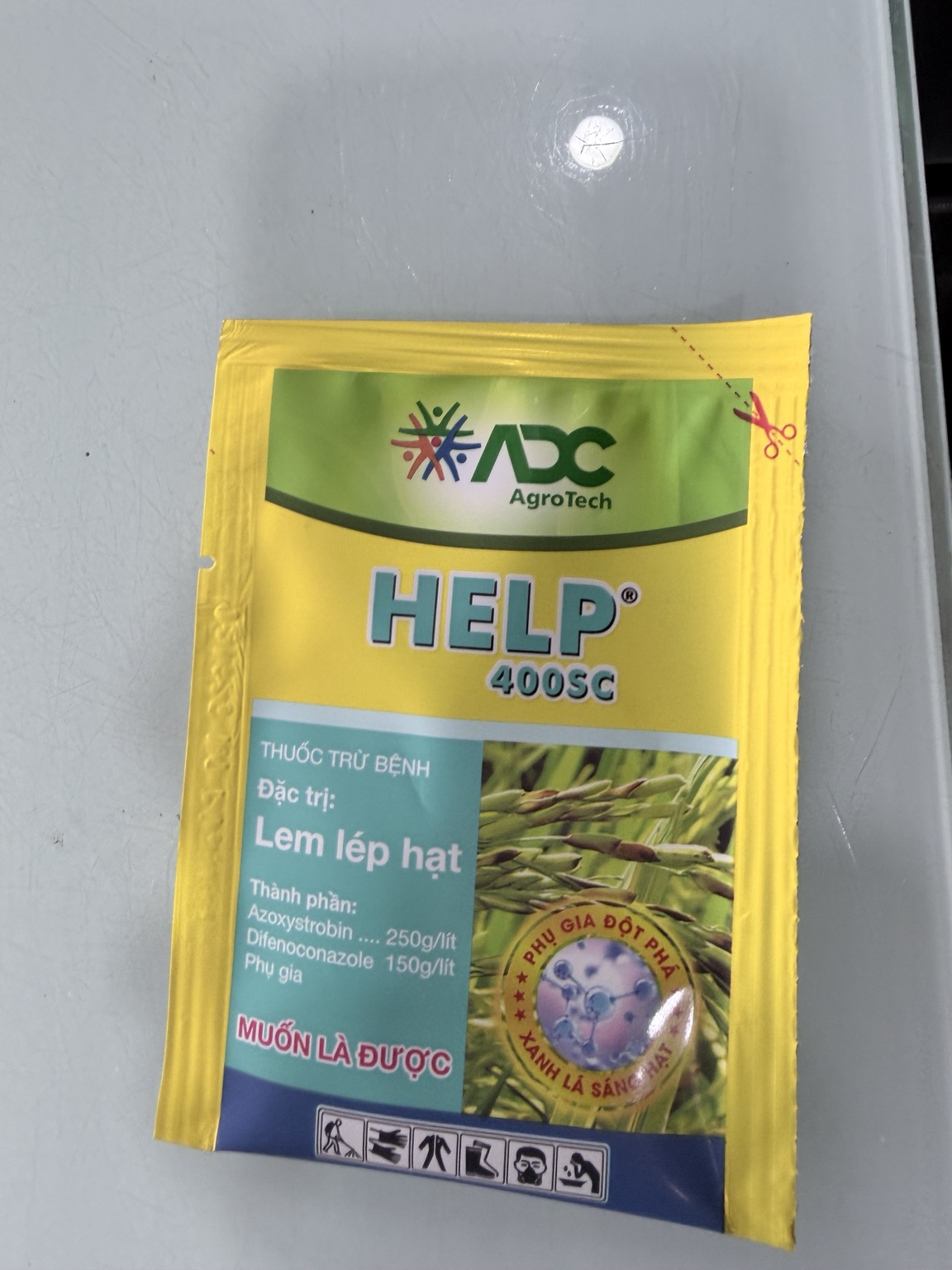 Thuốc Trừ Bệnh Help 400 SC ADC - Hỗ Trợ Quản Lý Lem Lép Hạt Lúa