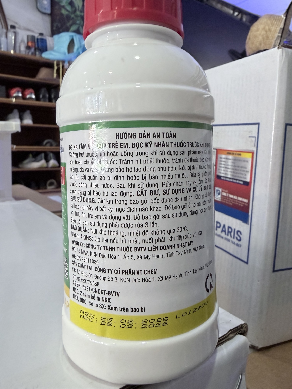 GOLDKTE 85EW APN – PROFENOFOS 84,8 G/L + INDOXACARB 0,2 G/L