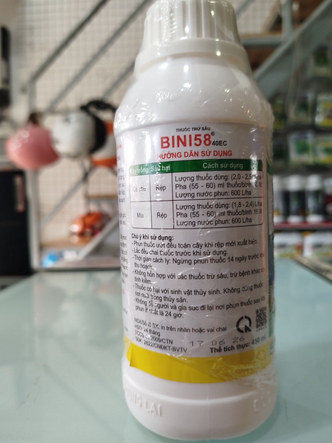 BIN158 40EC – Thuốc trừ sâu rệp hại cà phê, mía